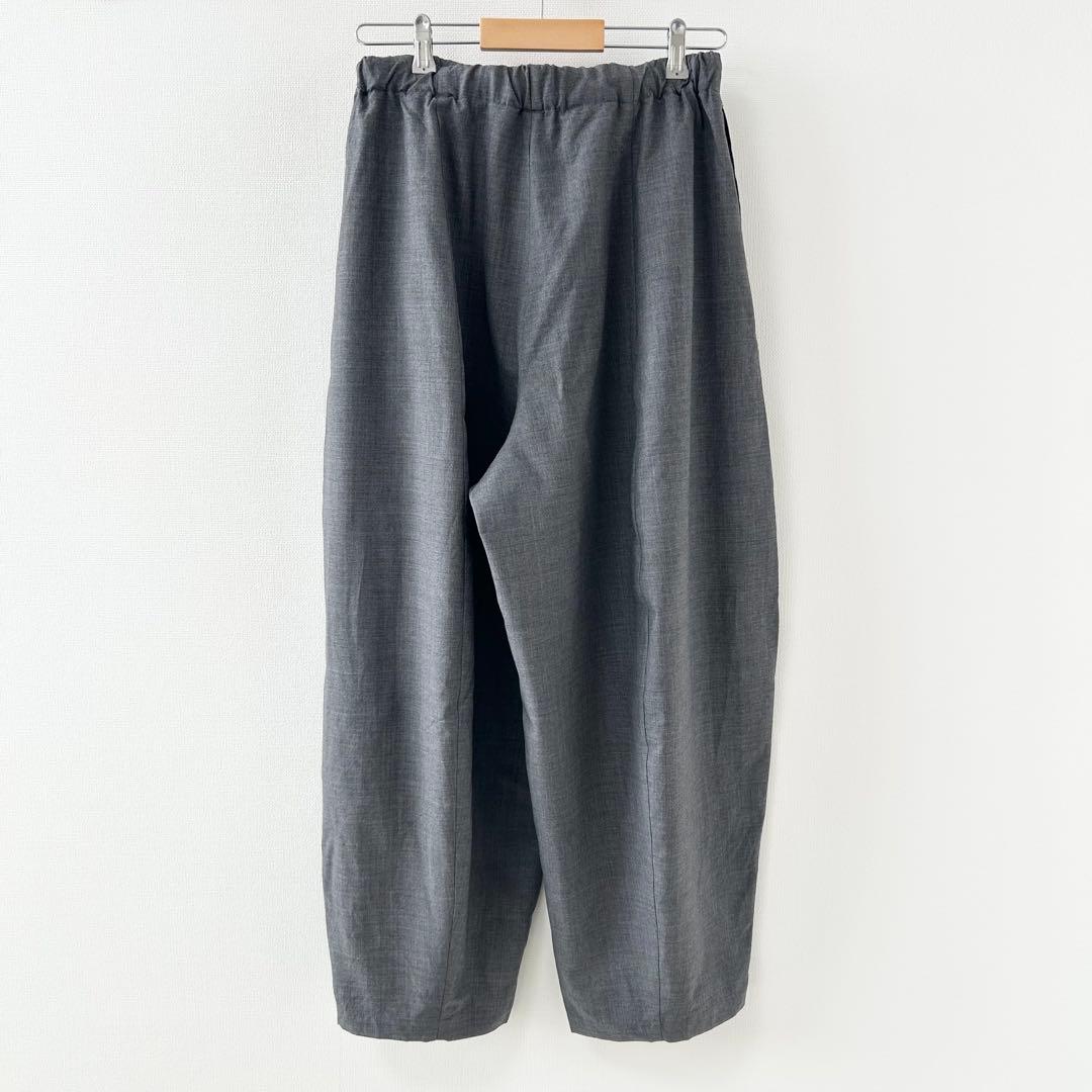 Curensology カレンソロジー　ウールドロストパンツ　グレー 2