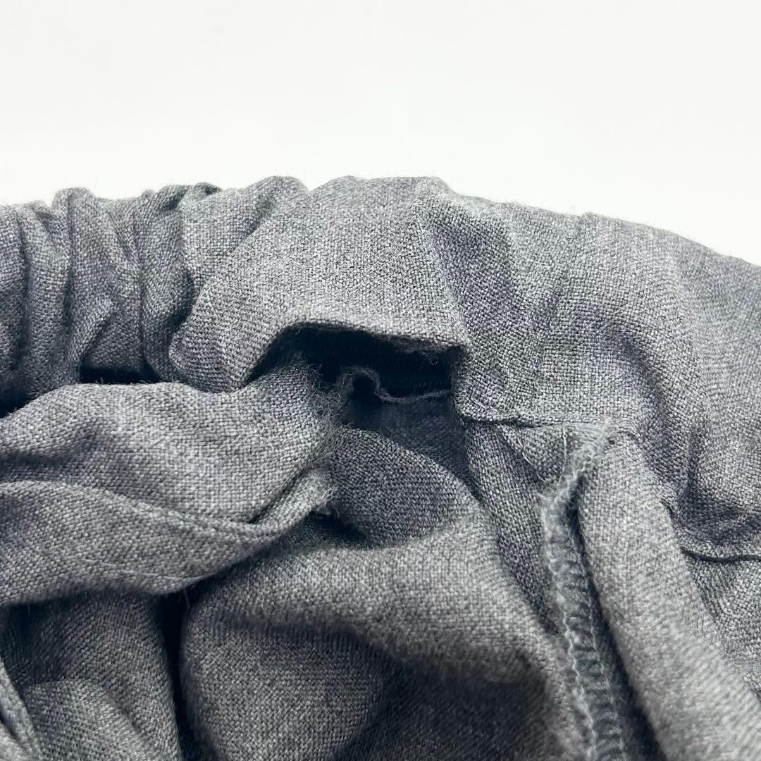 Curensology カレンソロジー　ウールドロストパンツ　グレー 4