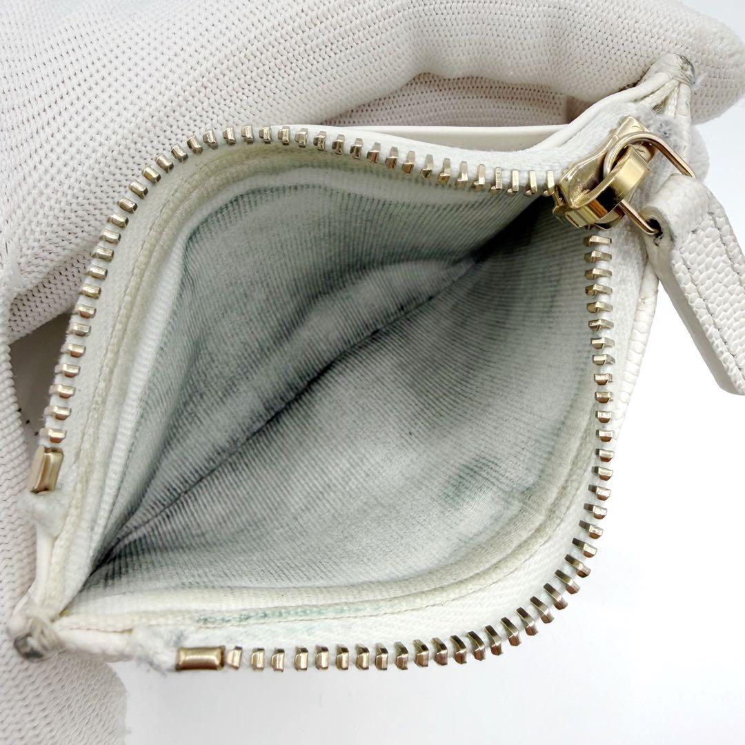 ⭐️美品⭐️ シャネル マトラッセ 二つ折りフラグメントケース ホワイト 5