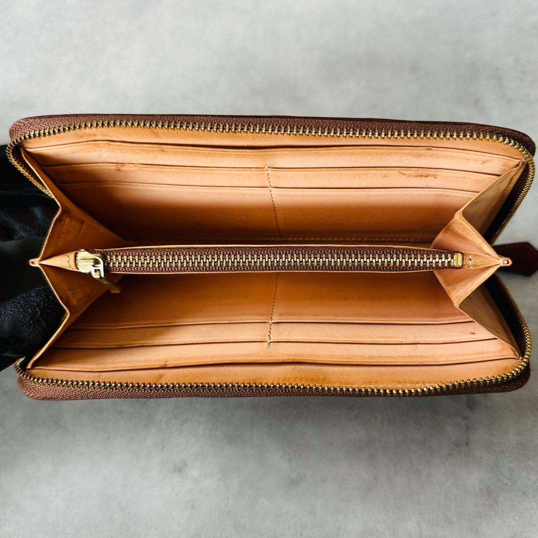 COCOMEISTER マットーネ ラージウォレット ラウンドジップ長財布 10