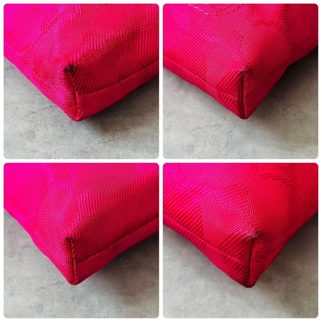 Y2K COACH PINK Signature 2way Bag 12