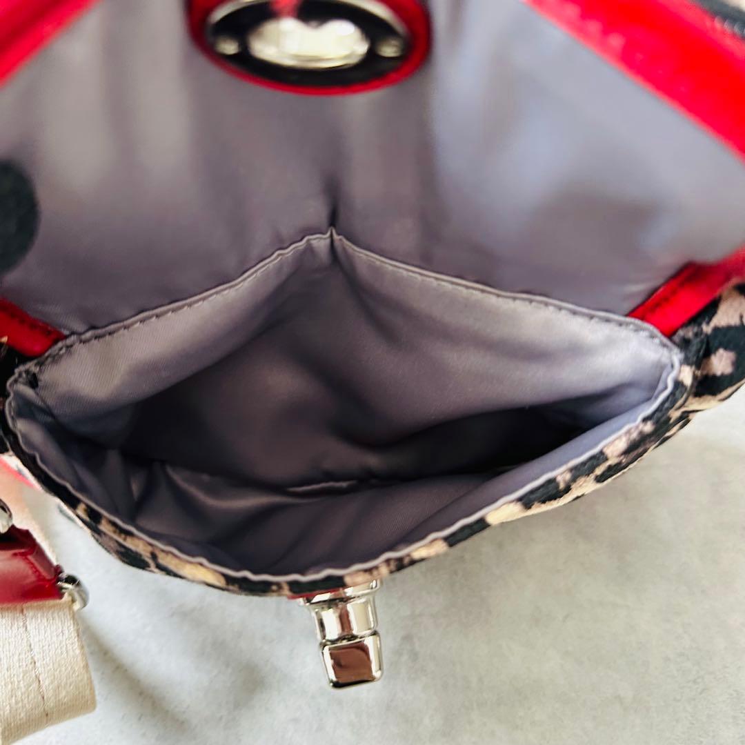 Y2K COACH Leopard 2way Shoulder bag 16