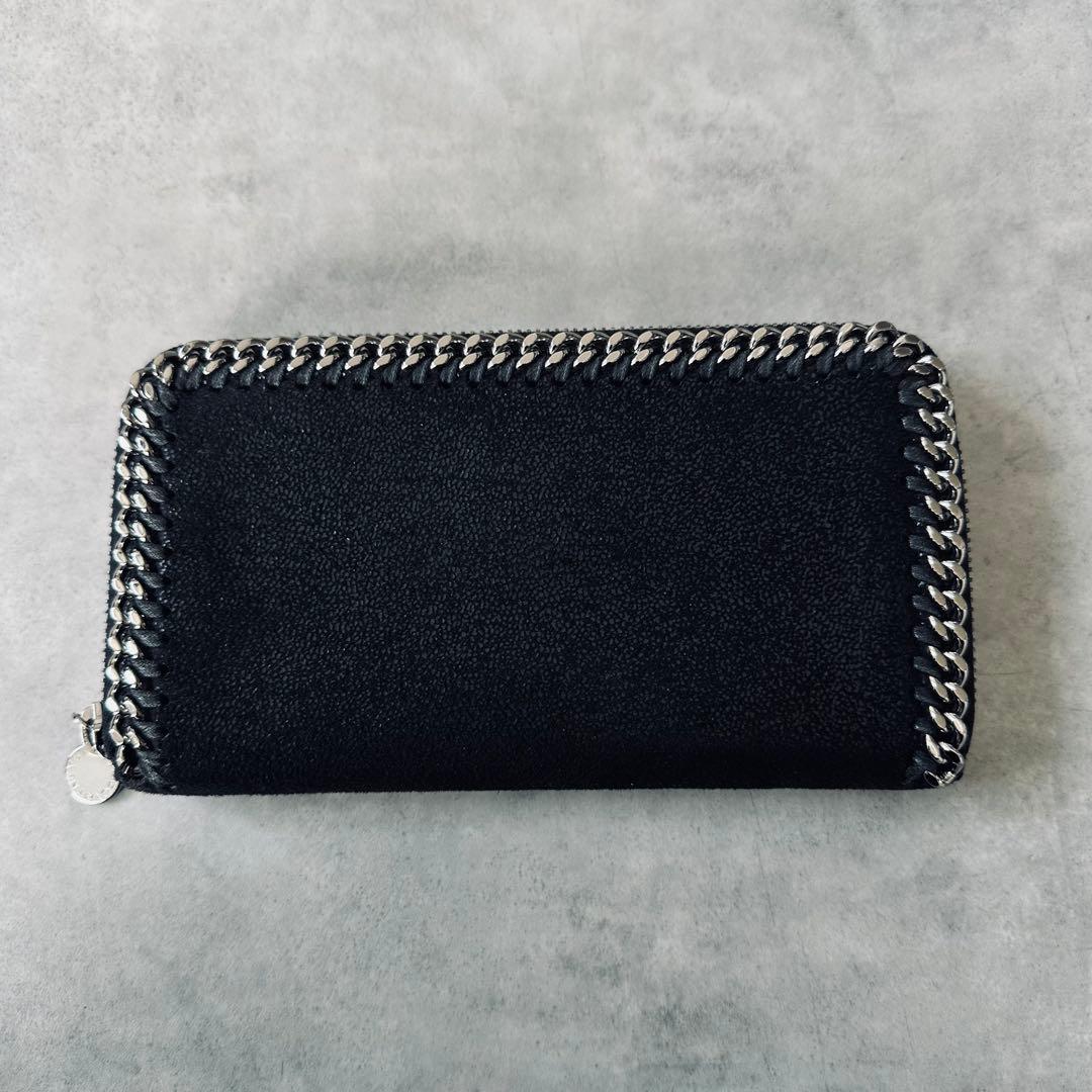 STELLA MaCARTNEYファラベラ ラウンドジップ長財布