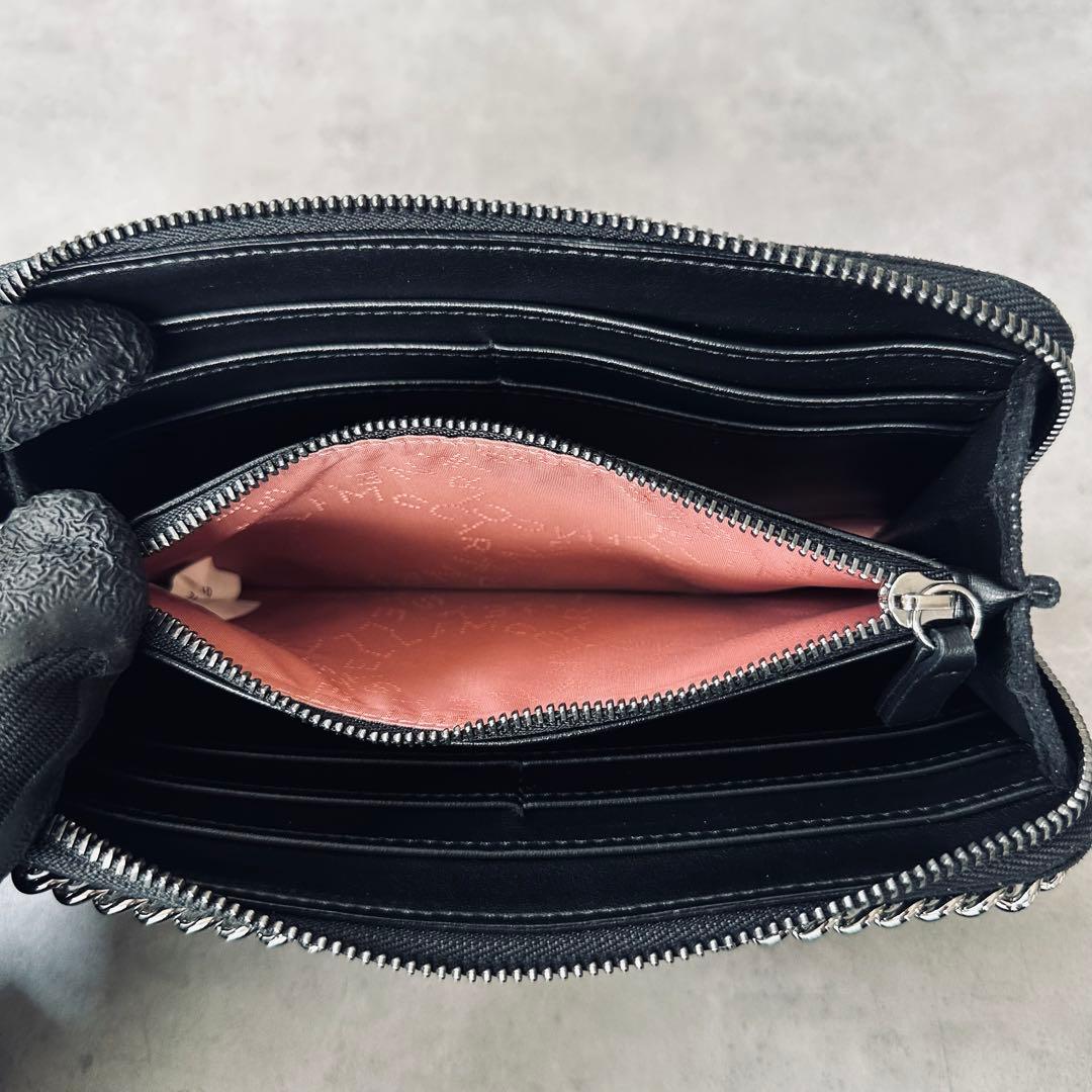 STELLA MaCARTNEYファラベラ ラウンドジップ長財布 12