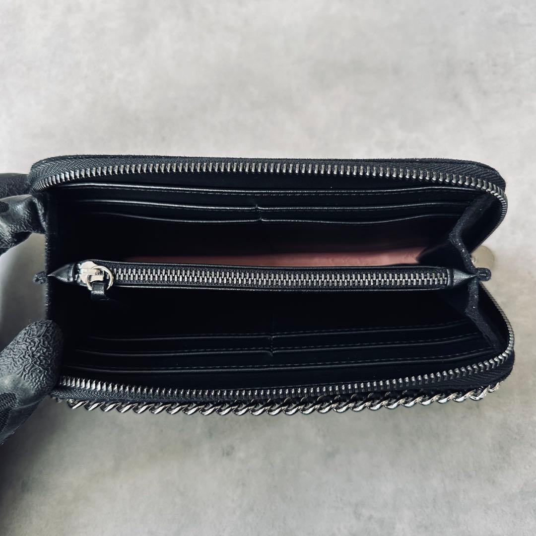 STELLA MaCARTNEYファラベラ ラウンドジップ長財布 9