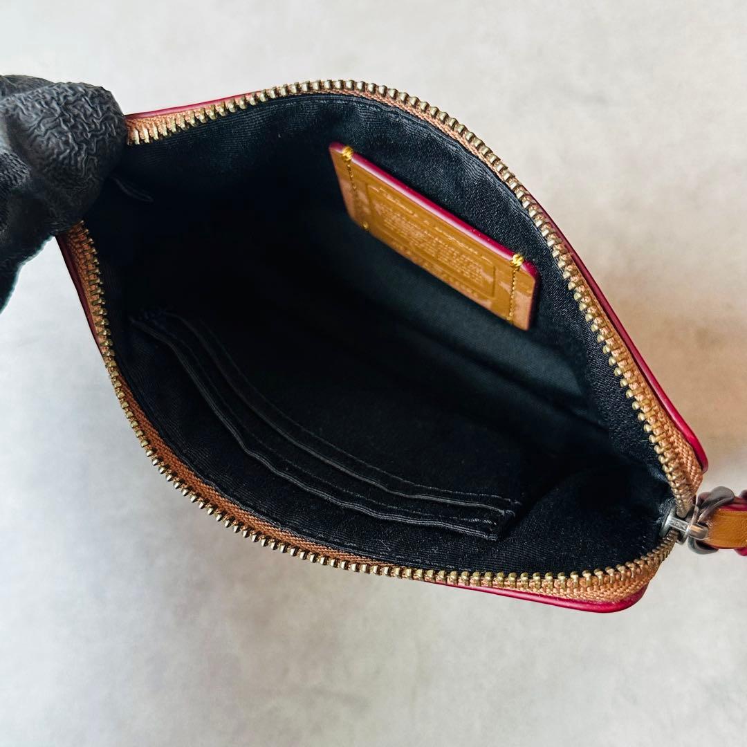 Disney×Coach Mickey Corner Zip Pouch 11