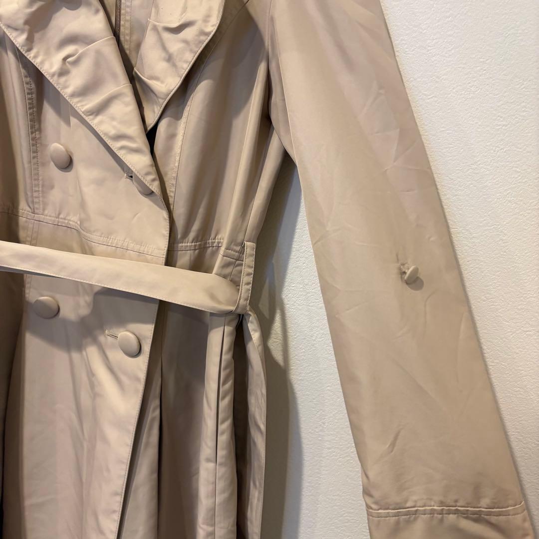 ルジュール トレンチコート ベルト付き ベージュ 36 S ロング きれいめ 4