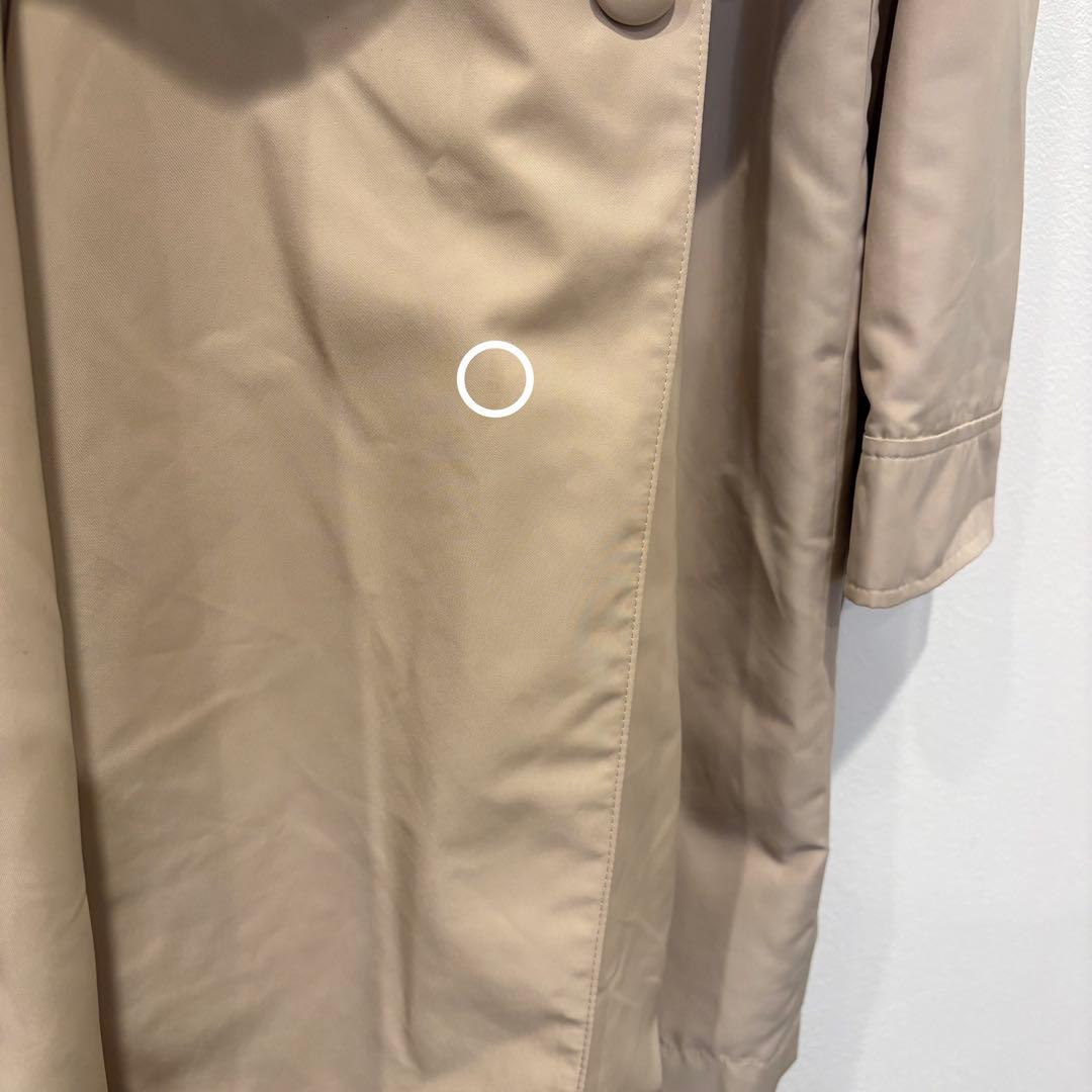 ルジュール トレンチコート ベルト付き ベージュ 36 S ロング きれいめ 6