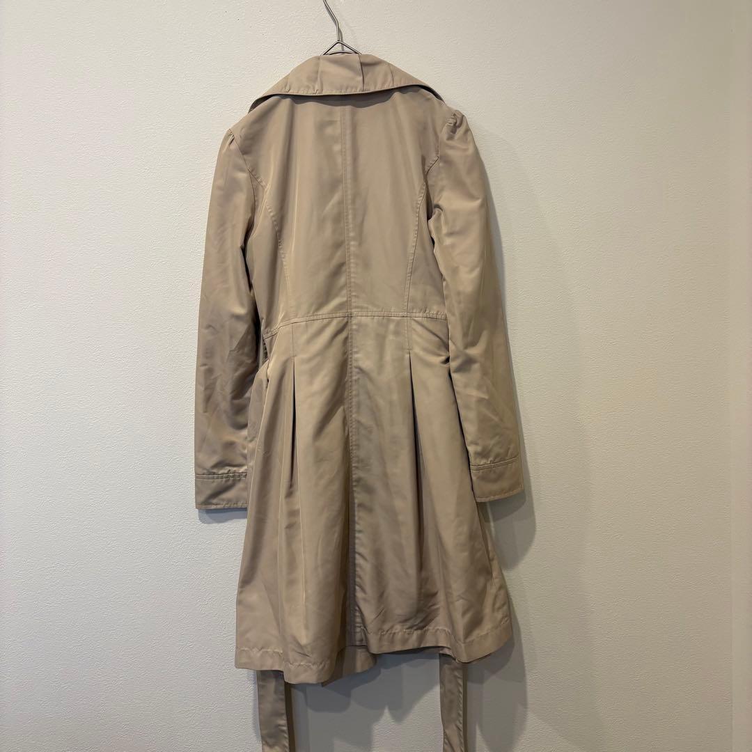 ルジュール トレンチコート ベルト付き ベージュ 36 S ロング きれいめ 7