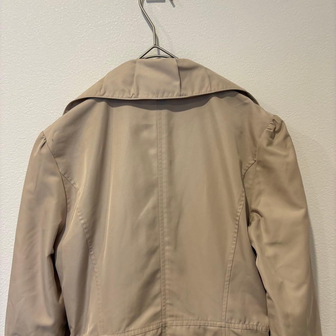 ルジュール トレンチコート ベルト付き ベージュ 36 S ロング きれいめ 9