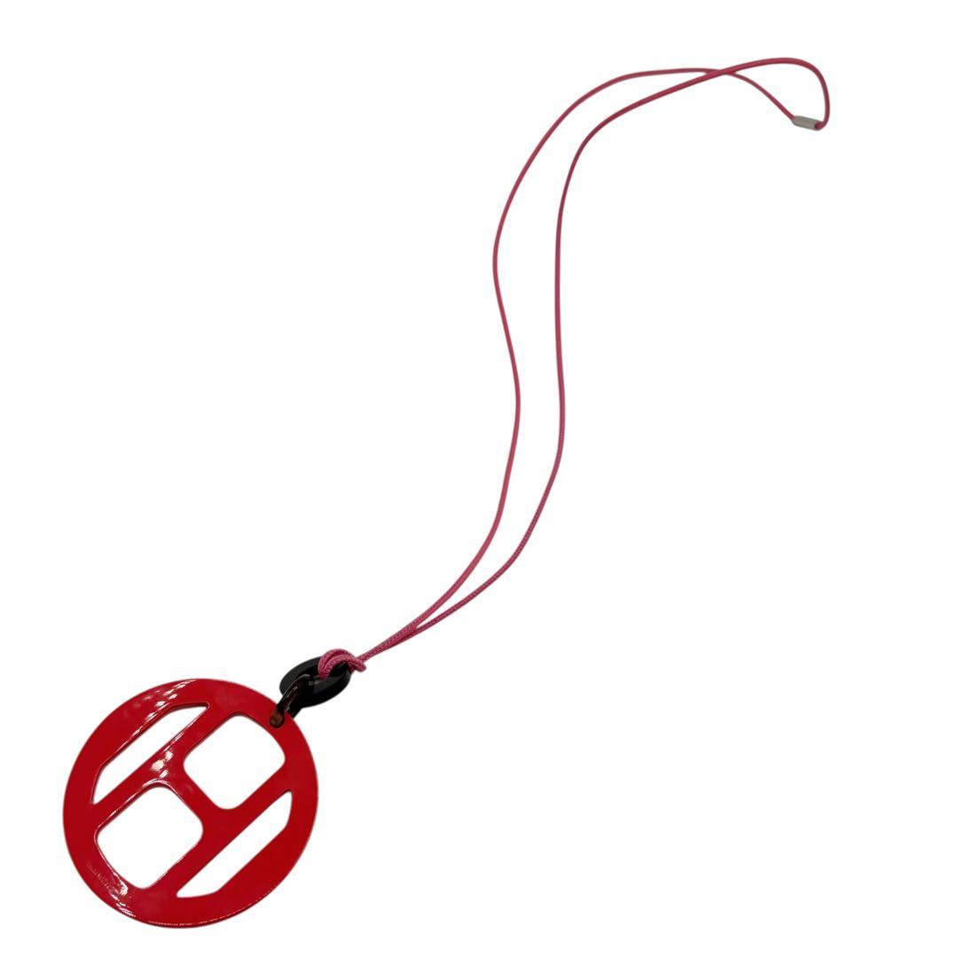 ⭐️ほぼ未使用⭐️エルメス Hエキップ ネックレス ピンク 3