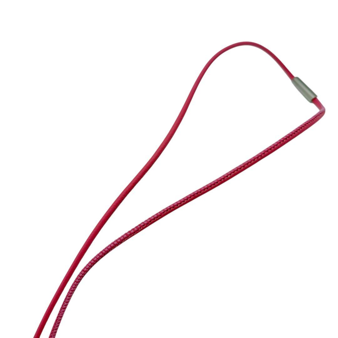 ⭐️ほぼ未使用⭐️エルメス Hエキップ ネックレス ピンク 8