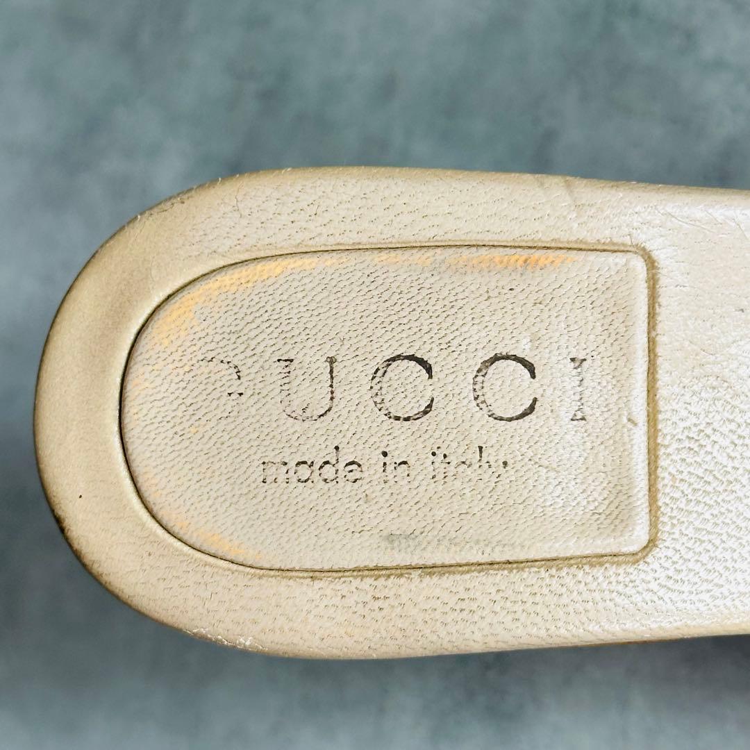 GUCCI GGキャンバス　ミュール　サンダル 9