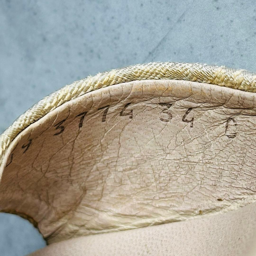 GUCCI GGキャンバス　ミュール　サンダル 10