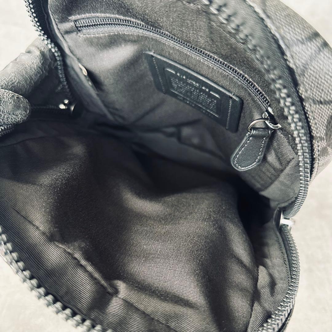 COACH Track Pack Signature Canvas 12