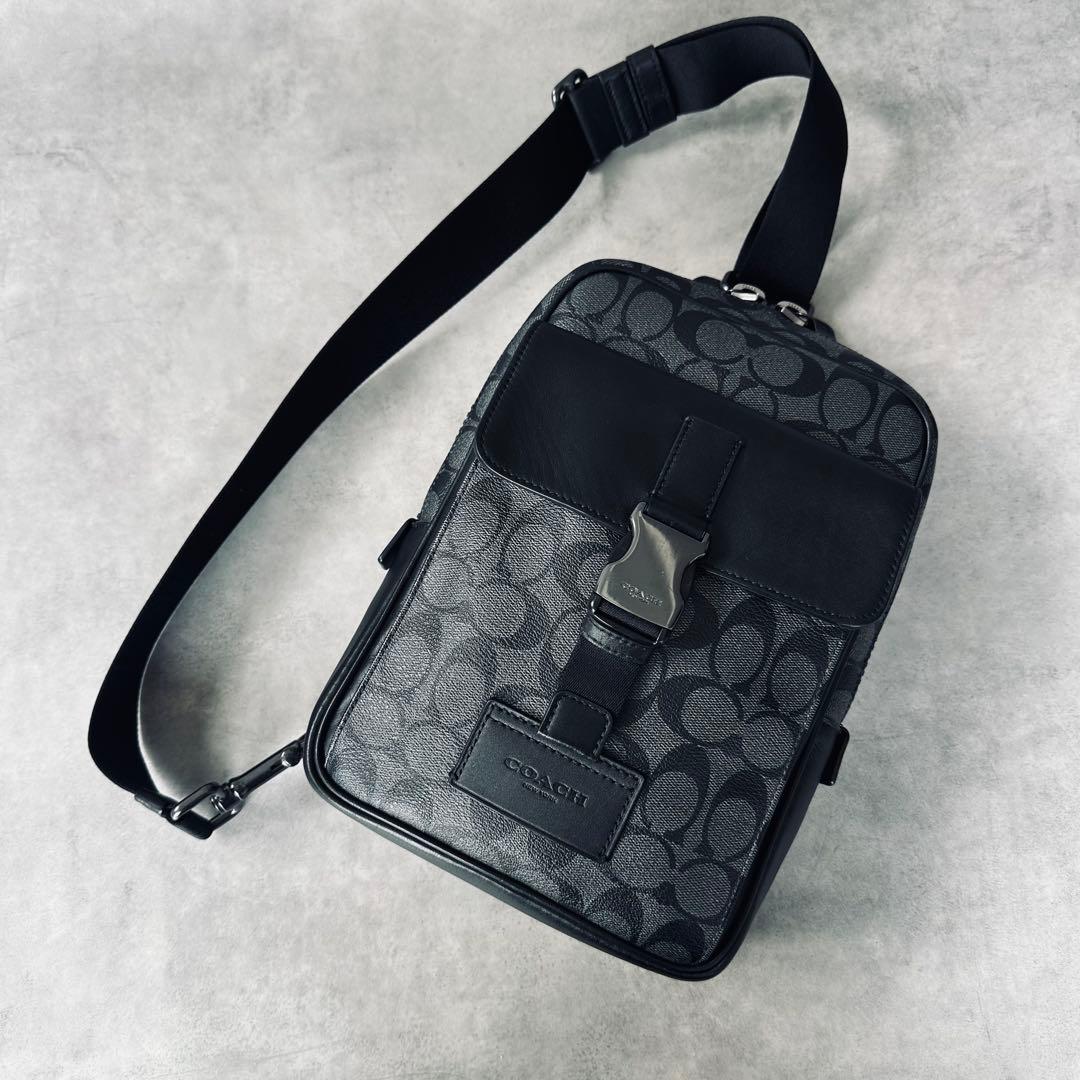 COACH Track Pack Signature Canvas 9