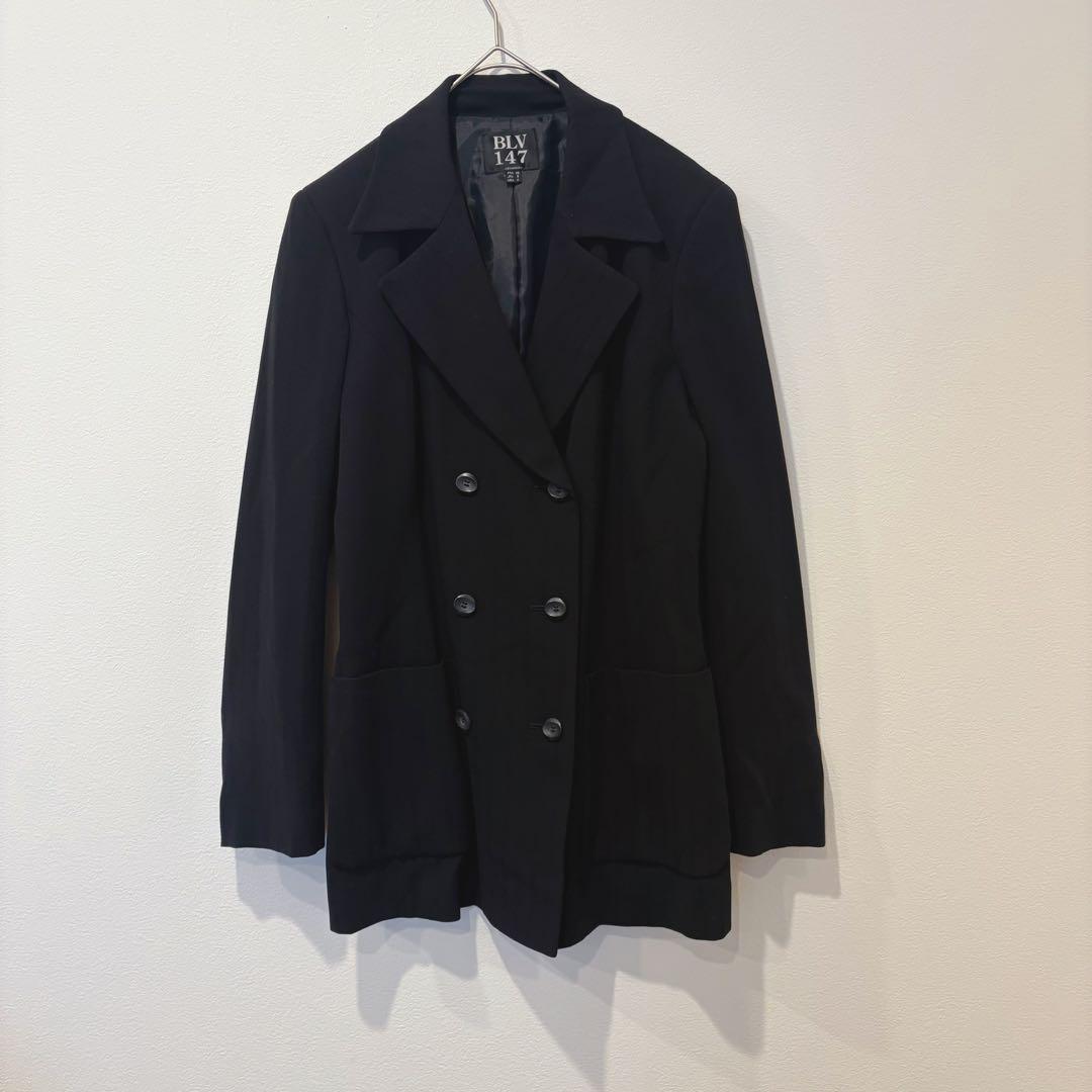 オンワード　BLV147 テーラード ジャケット 黒 ブラック　9号 M