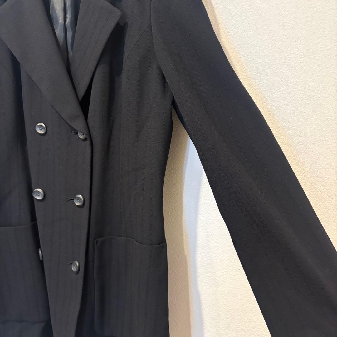 オンワード　BLV147 テーラード ジャケット 黒 ブラック　9号 M 5