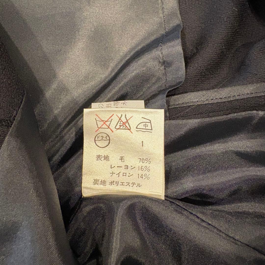 オンワード　BLV147 テーラード ジャケット 黒 ブラック　9号 M 7